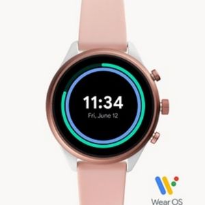 REFURBISHED Fossil Sport Smartwatch Blush Silicone